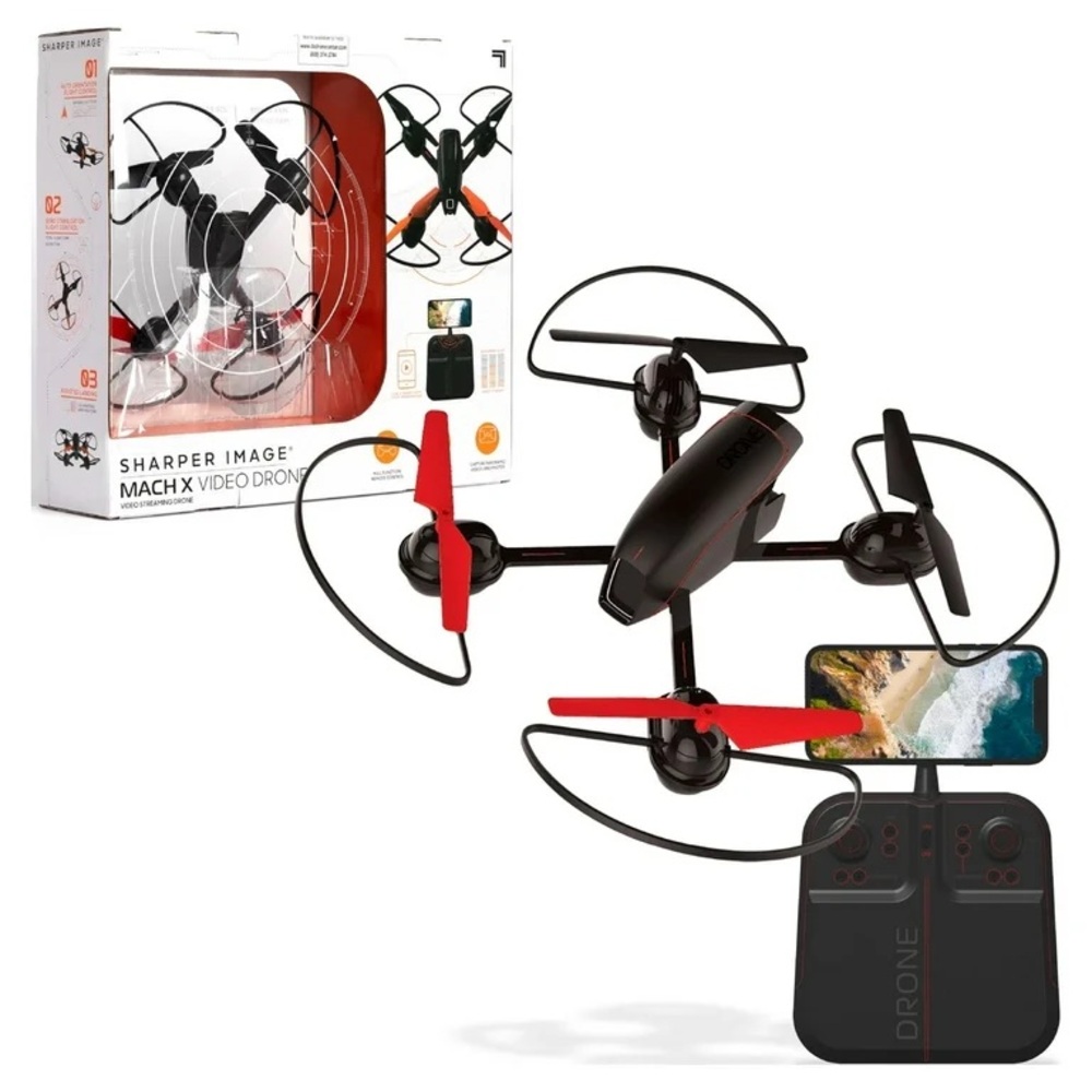 Sharper Image Mach X Video Drone